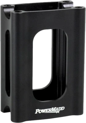Powermadd 3" Standard Handlebar Riser Block Black For Ski-Doo 45507 - Image 1 of 2