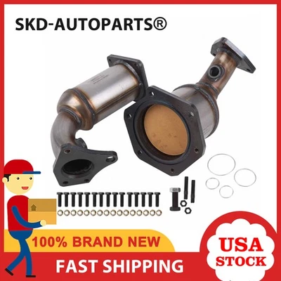 Catalytic Converter Set For 2013-2015 Nissan Pathfinder 3.5L Bank 1 & Bank 2 Foto 1 de 4