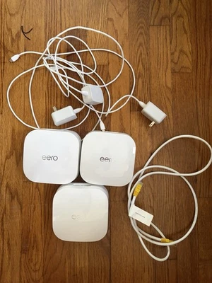 eero Pro 6E Tri-Band AXE5400 Wi-Fi 6E Router Mesh System - White (3-Pack) - Image 1 of 2