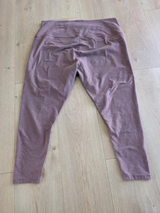 Beyond Yoga Leggings Womens Size 3X Spacedye Pocket High Waisted Midi Periwinkle - Picture 1 of 8