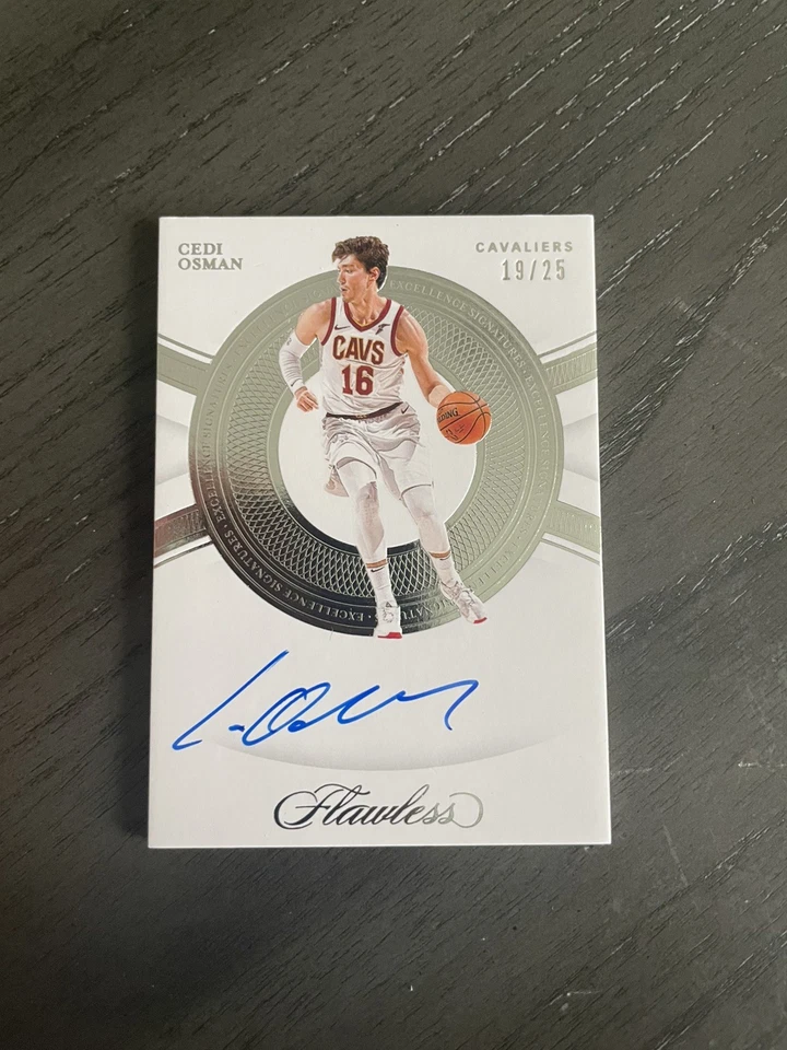 CEDI OSMAN 2019-20 FLAWLESS EXCELLENCE SILVER AUTO #ES-COS /25 CAVALIERS - Image 1 of 2