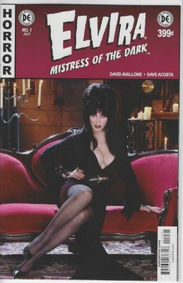 ELVIRA MISTRESS OF THE DARK #1-F, DYNAMITE, NM, CASSANDRA PETERSON, PHOTO COVER - Image 1 of 3