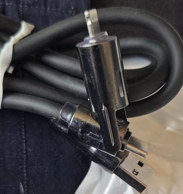 4 in 1 Multi- Charging Cable -  Fast Charging 40" New - Image 1 of 2