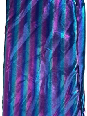 Your Zone Throw Blanket with Glimmering Purple Blue & Pink Stripes, 50x60 - Image 1 of 3