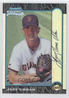1999 Bowman Chrome Refractor Jeff Urban #82 Rookie RC - Image 1 of 2