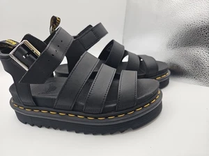 Dr. Martens Blaire Damensandale ─ schwarz Größe 7 neu ohne Karton - Bild 1 von 8