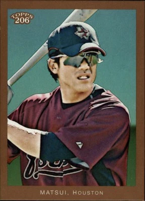 2009 Topps 206 Bronze #85 Kazuo Matsui - BB - Image 1 of 2