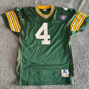 Camiseta deportiva vintage Starter 1994 Green Bay Packers Brett Favre NFL Pro Line para hombre 48 XL - Imagen 1 de 12