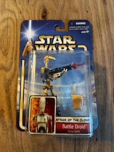 Star Wars Battle Droid Action Figure Attack of the Clones - Picture 1 of 4
