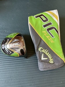 Callaway Epic Flash Driver Head Only with Head Cover - Picture 1 of 7