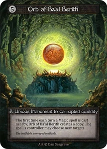 ORB OF BA'AL BERITH Unikat - SORCERY CONTESTED REALM: BETA SUMMER (2024) - Bild 1 von 1