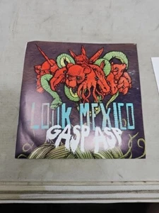 LOOK MEXICO Gasp Asp Green 7” Vinyl 45" Record (You're Not Afraid Of The Dark) - Imagen 1 de 5