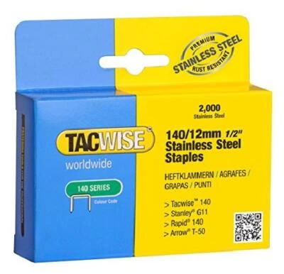 Tacwise 1220 Punti 140/12mm Inossidabili - Immagine 1 di 3