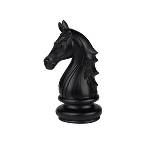 Statua Scultura Cavaliere A Scacchi Collezionabile Per La Casa - Foto 1 di 4