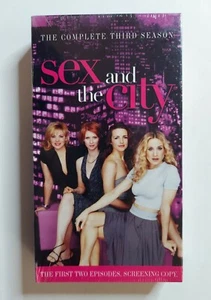 Sex and the City VHS New Sealed - Screening Copy 3rd season First Two Episodes - Picture 1 of 6