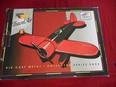 Travel Air Modelo R 1929 Die-Cast Collector Series Bank de Liberty Classics  Foto 1 de 4