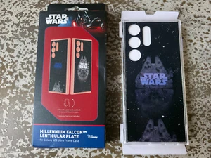 Millennium Falcon Lenticular Plate and Case for Galaxy S23 Ultra - Picture 1 of 10