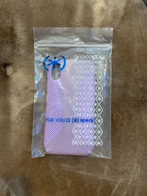 Speck Presidio Grip + Glitter - iPhone XS / X - Purple - Image 1 of 4