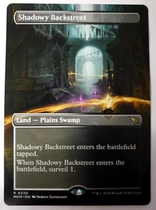 MTG Murders at Karlov Manor - Shadowy Backstreet - Borderless Rare - 0330 NM - Bild 1 von 1