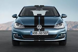 Doppelstreifen Racing Stripes Aufkleber Vinyl für VW Golf 7 VII 2012 2019 BD800-2 - Bild 1 von 4