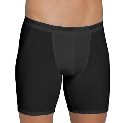 Boxers Largo Básico de Hombre Con Elástico Exterior Algodón Elástico De Sloggi - Imagen 1 de 2
