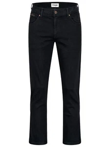 Vaqueros elásticos para hombre Wrangler® Texas BLACK OVERDYE W12109004 negros - Imagen 1 de 6