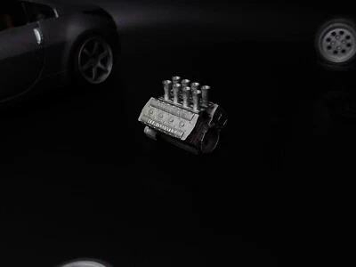 Motore Cosworth V8 1/18 per garage diorama o pressofuso NON VERNICIATO - Immagine 1 di 3