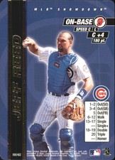 2000 MLB Showdown Unlimited Chicago Cubs Baseball Card #90 Jeff Reed