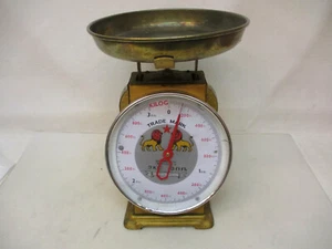 x-79159	Ältere Vintage Tellerwaage,Kaufmannswaage H:ohne Teller ca.300mm - Bild 1 von 6