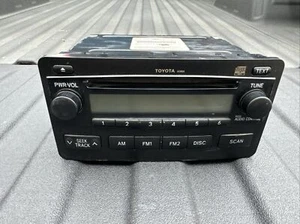 Toyota Highlander Radio OEM cd cassette AM/FM tuner 16842 03-07 86120-0C100 - Bild 1 von 6