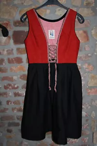 KL5088 @ Vintage Dirndl @ Innsbrucker Tracht @ Lodenbaur @ schwarz @ 38-40 - Bild 1 von 4