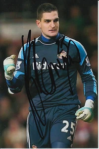 SUNDERLAND HAND SIGNED VITO MANNONE 6X4 PHOTO 13. - Picture 1 of 1