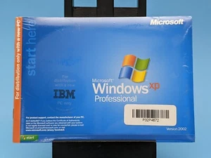 Microsoft Windows XP Pro Professional Software Version 2002 IBM: NEW / Sealed - Picture 1 of 2