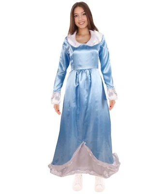Disfraz de princesa HPO azul océano adulto para mujer I perfecto para Halloween, HC-2002 Foto 1 de 4