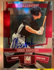 MLB MAJOR LEAGUE BASEBALL AUTO AUTOGRAPH AUTOGRAPHED SIGNED PICK PLAYER CARD