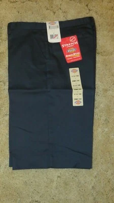 Dickies Girl's School Bermuda Shorts Stretch Uniform KR714DN 11 Navy 34" x 13" - Image 1 of 4