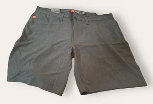 The American Outdoorsman Shorts Mens 38 Grey Flat Front Quick Dry SPF 50 Fishing - Picture 1 of 10