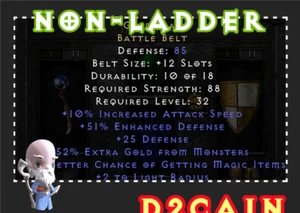 Diablo 2 SC⭐️Non-Ladder⭐️Gore Rider Boots⭐️PC/SWITCH/PS - Picture 1 of 1