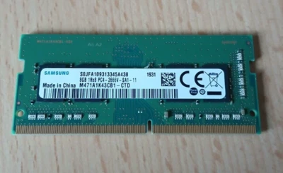 Samsung M471A1K43CB1-CTD 8GB 1Rx8 PC4-2666V-SA1-11 *1 Stück* *Gebraucht* - Bild 1 von 2