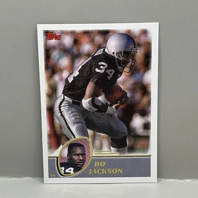 2023 Topps Composite Football  Topps Bo Jackson Raiders - Image 1 of 2