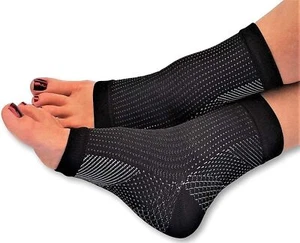 2 x Plantar Fasciitis Compression Socks Heel Foot Arch Pain Relief Support Pair - Picture 1 of 7