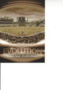 Topps Ballpark Evolution Turner Field 2019 Suntrust Park #50/50 Atlanta Braves - Imagen 1 de 2