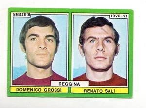 FIGURINA CALCIATORI EDIS 1970-71 REGGINA GROSSI SALI - Picture 1 of 1