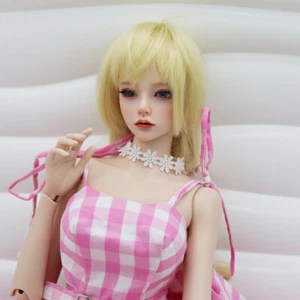 Set completo 65 cm 1/3 resina BJD SD bambole articolate a sfera Mari Girl gonna a quadri fatta a mano - Foto 1 di 10