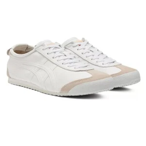 Auténtico Onitsuka Tiger MÉXICO 66 1183C102 104 BLANCO BLANCO - Imagen 1 de 10