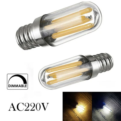 E14 E12 Led Refrigerator Bulb Warm White Lamp 220v Dimmabled Warm White Filament - Image 1 of 4