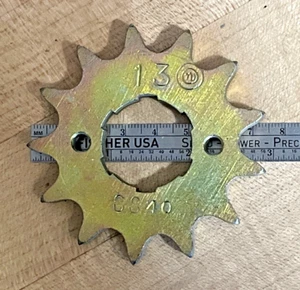 PORTCO NOS Kawasaki Aftermarket Front Sprocket Drive  (13T) PN:CS40 - Picture 1 of 10