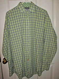 Thomas Dean~Camisa de manga larga~Talla L~a cuadros~verde~Negra~Azul~Blanca - Imagen 1 de 10
