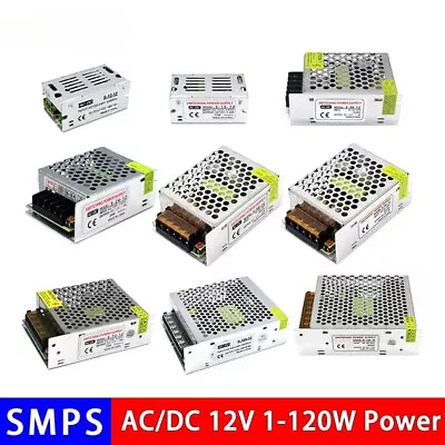 12V 12W to 120W AC/DC Converter 1A-10A LED Driver Switching Power Driver Adapter - Image 1 of 4