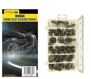 Simply Brand Honda Car Door Bonnet Bumper Trim Clips Screws Kit Assortment Pack - Picture 1 of 2